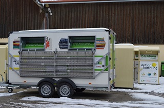 Foto eines mobilen Containers
